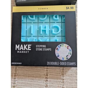 2 Pack Stepping Stone Stamps - 20 Double Sided Stamps (40 total)